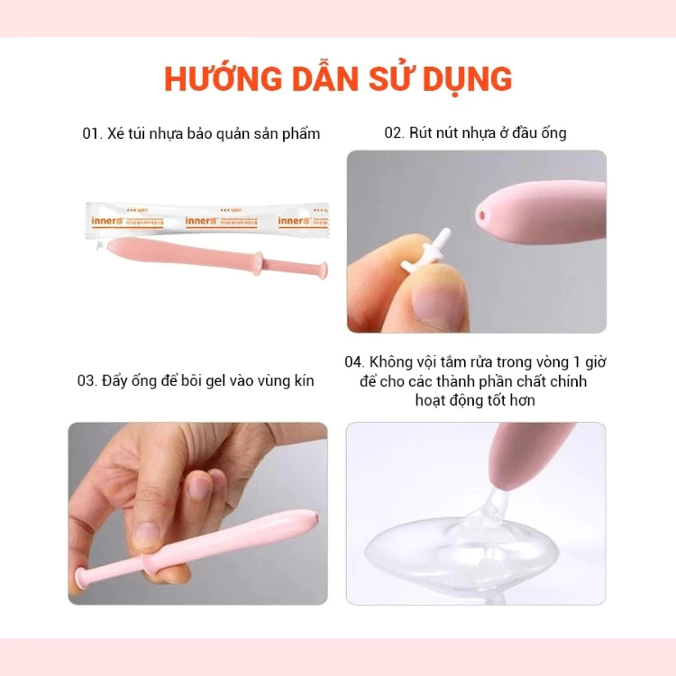 Đũa thần INNER Dung Dịch Vệ Sinh  Phụ Nữ Dưỡng Ẩm, Cân Bằng PH - Ever Queen