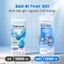Giấy đa năng TopGia Melto dễ tan trong nước, mềm mịn, 1200 tờ 400 lượt rút