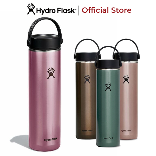 Bình giữ nhiệt Hydro Flask 710 ml Lightweight Flex Cap B 24 oz chính hãng, siêu nhẹ, giữ nhiệt tốt
