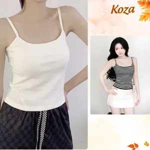 Áo Thun Hai Dây Cá Tính Dáng Ôm Nữ Tính Có Mút Ngực Thời Trang AOT030