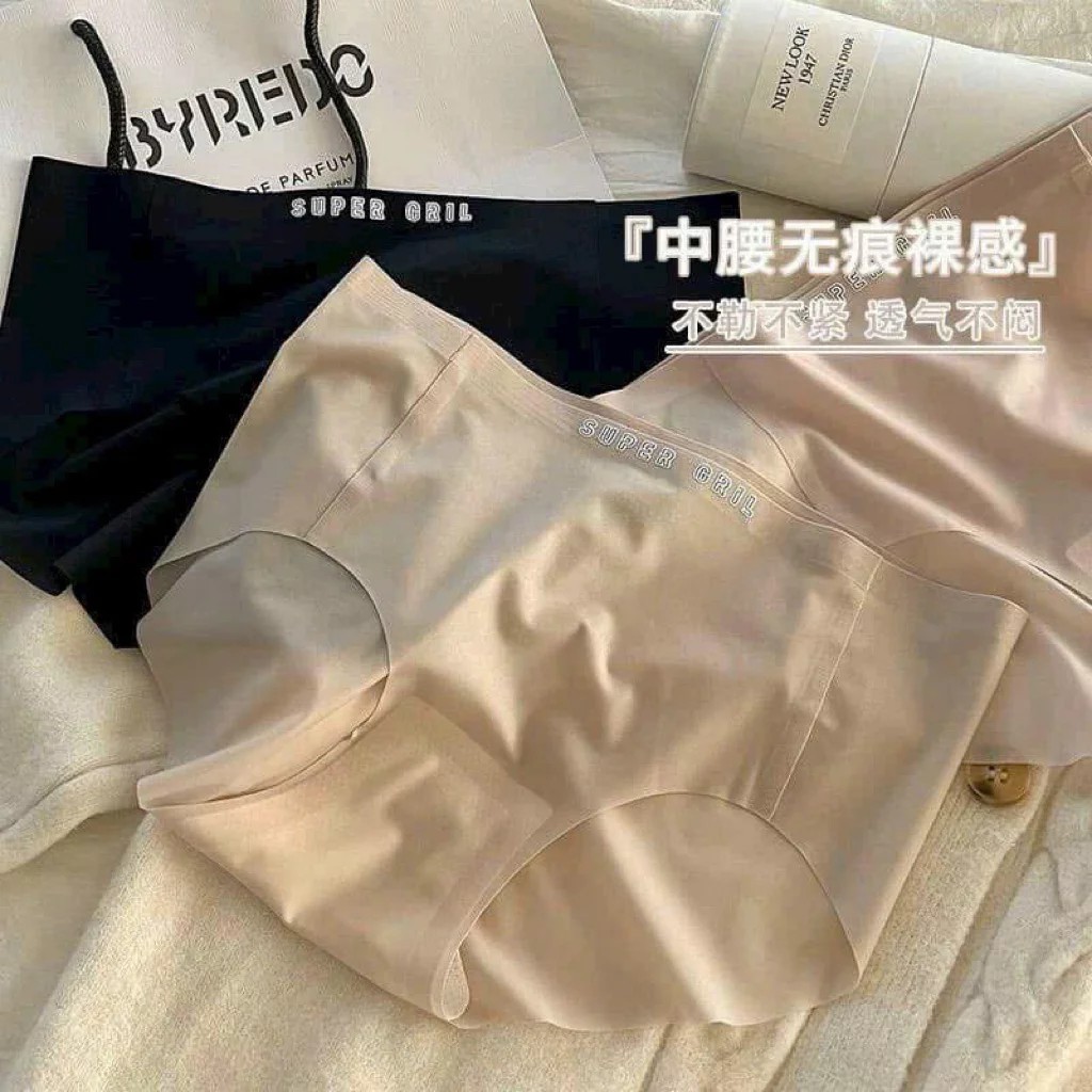 [Peinn] Combo 10 Quần lót nữ tàng hình- Quần Chip Su Cao Cấp - Sịp Nữ Xuyên Thấu Sexy Gợi Cảm SUPER GIRL - V0408