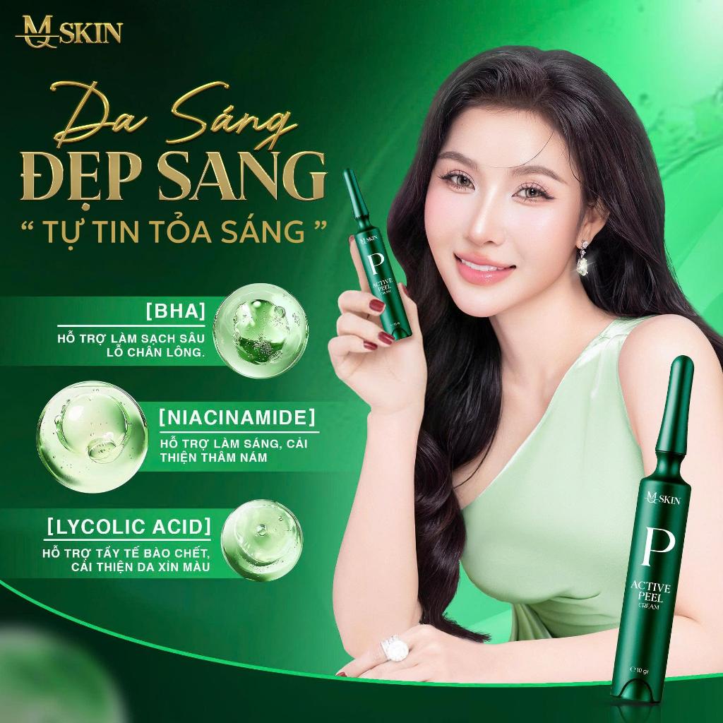 [MQSKIN] Kem Active Peel Cream MQSKIN 10g - Hỗ Trợ Cải Thiện Nám, Mụn