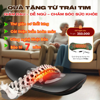 Máy massage cổ vai gáy lưng ROWANTO DT26 , Máy massage lưng có hồng ngoại, kéo giãn cơ lưng