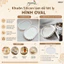 KHUÔN SILICON LÀM ĐẾ LÓT LY HÌNH OVAL – MÃ DE07