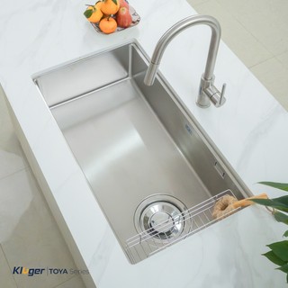 Chậu rửa bát Kluger KY8045ST Plus bề mặt trơn dễ vệ sinh