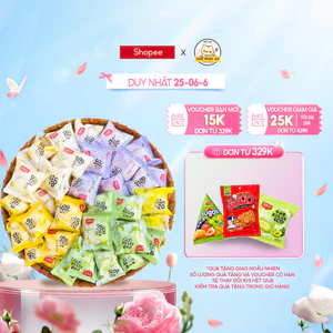 Bánh Mochi Kem Lạnh Mix Vị Đài Loan Nhân Bơ - Sữa đậu xanh - Khoai môn - Sầu riêng