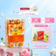 Kẹo Dẻo Hamburger Nhí Trái Cây – Kẹo Dẻo Hình Bánh Hamburger Dễ Thương, Mềm Dai Thơm Ngọt