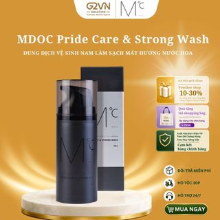 [DÀNH CHO NAM] Dung Dịch Vệ Sinh Cho Nam Làm Sạch và Khử Mùi MdoC  Pride Care & Strong Wash 100ml