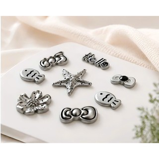 🌊 Set Charm Sao Biển Bạc Ocean Smile Cao Cấp ✨