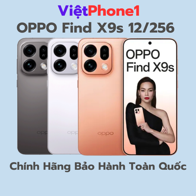 Điện thoại OPPO FIND X9s_CTY_Bảo hành toàn quốc_vietphone1