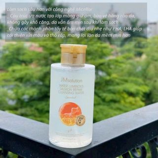 Nước Tẩy Trang Trứng Cá Hồi Cấp Ẩm JM Solution (500ml) MP1533 – Sạch Sâu Dịu Nhẹ, Nuôi Dưỡng Da Ẩm Mịn