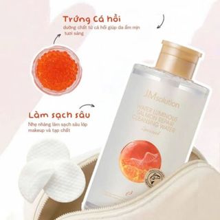 Nước Tẩy Trang Trứng Cá Hồi Cấp Ẩm JM Solution (500ml) MP1533 – Sạch Sâu Dịu Nhẹ, Nuôi Dưỡng Da Ẩm Mịn