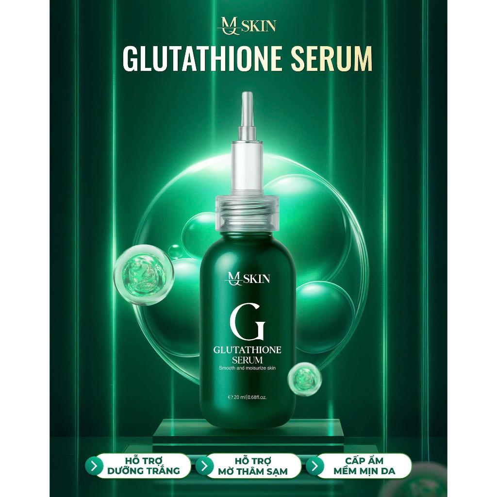 Serum Trắng Da MQ Skin Glutathione Ampoule 20ml - Dưỡng Sáng Chuyên Sâu, Cấp Ẩm Sâu, Mờ Thâm Sạm