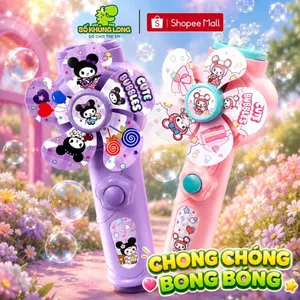 Chong chóng bong bóng xà phòng cầm tay BỐ KHỦNG LONG mẫu mới 2026