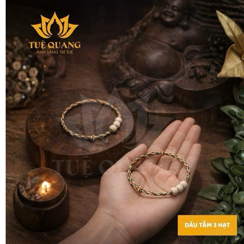 Vòng tay chỉ ngũ sắc - Tuệ Quang