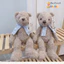Gấu Bông Nhồi Gòn Cao Cấp Gấu Nghiền Hỗ Trợ Bé Ngủ Ngon DouDou A46