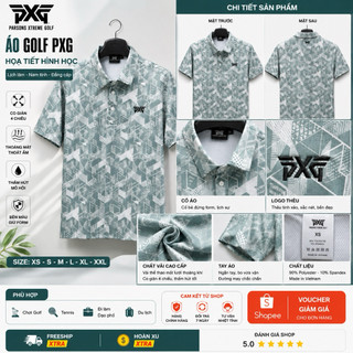 ÁO GOLF PXG HỌA TIẾT CAO CẤP – NAM TÍNH & SANG TRỌNG