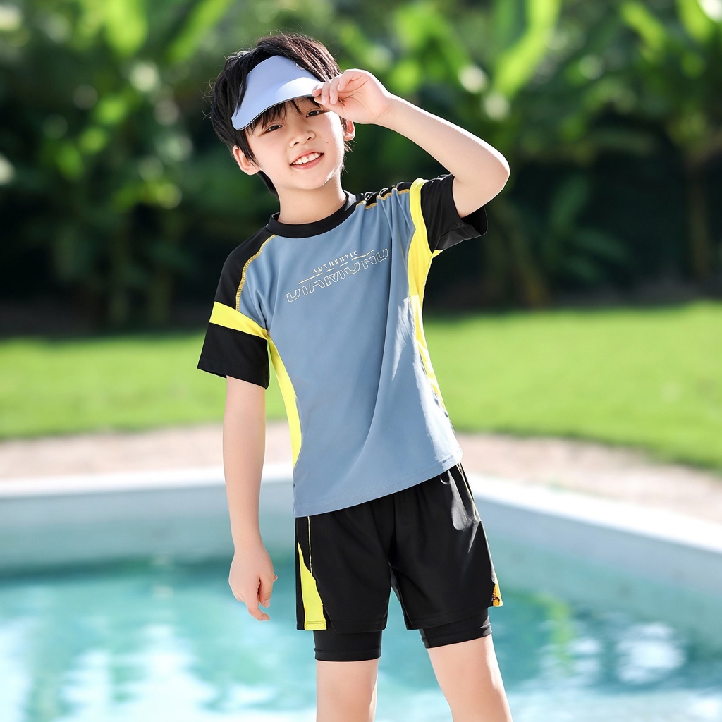 Bộ Đồ Bơi Cho Bé Trai Size Đại 15Kg - 50Kg - Đồ Bơi Gia Đình - Bộ Bơi Nam