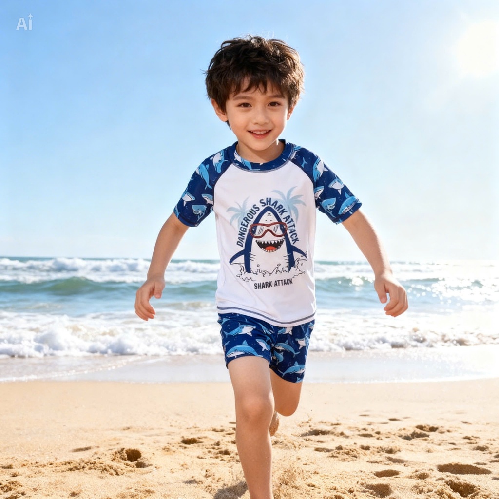 Bộ Đồ Bơi Cho Bé Trai Size Đại 15Kg - 50Kg - Đồ Bơi Gia Đình - Bộ Bơi Nam