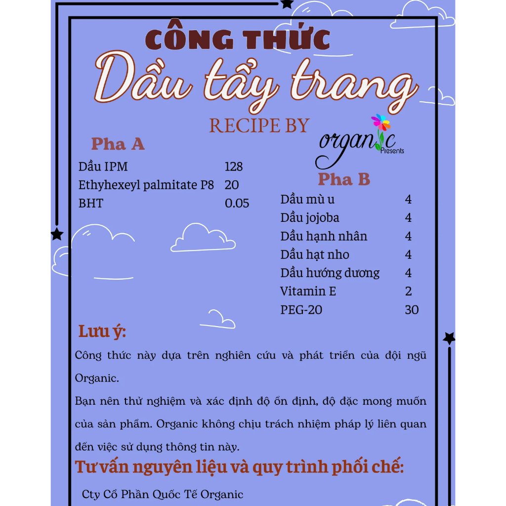 ETHYLHEXYL PALMITATE P8 - DẦU ESTER - HỔ TRỢ PHÂN TÁN MÀU (SALACOS P8)