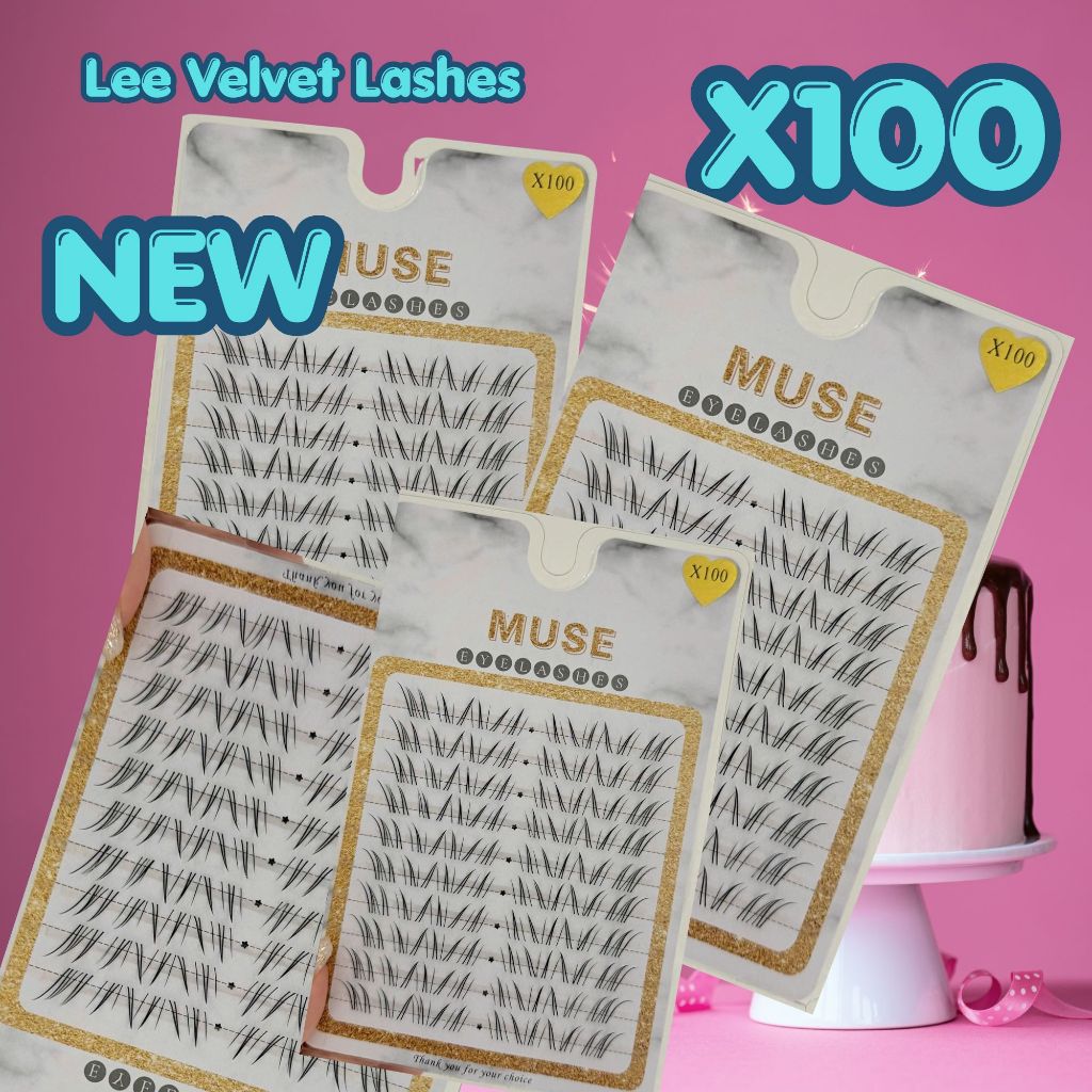 Muse X100-MI MUSE- mã lông mi cụm cao cấp chuyên dùng cho mi dưới-LeeVelvetLashes