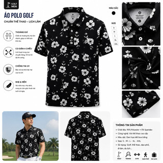 ÁO GOLF LULULEMON NAM  mã 014– TỐI GIẢN NHƯNG ĐẲNG CẤP