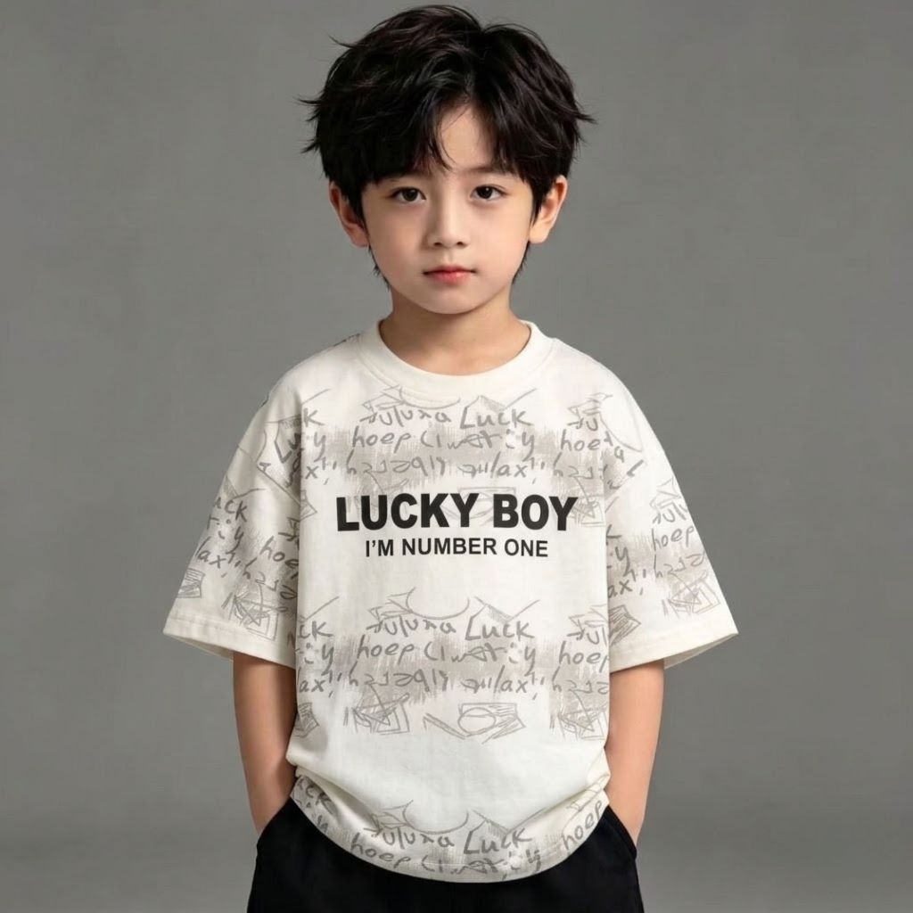 8-30kg.Bộ bé trai dễ thương LUCKYBOY,áo màu xanh,xám cotton,quần kaki mềm cho bé trai. Kho sỉ Gumiho