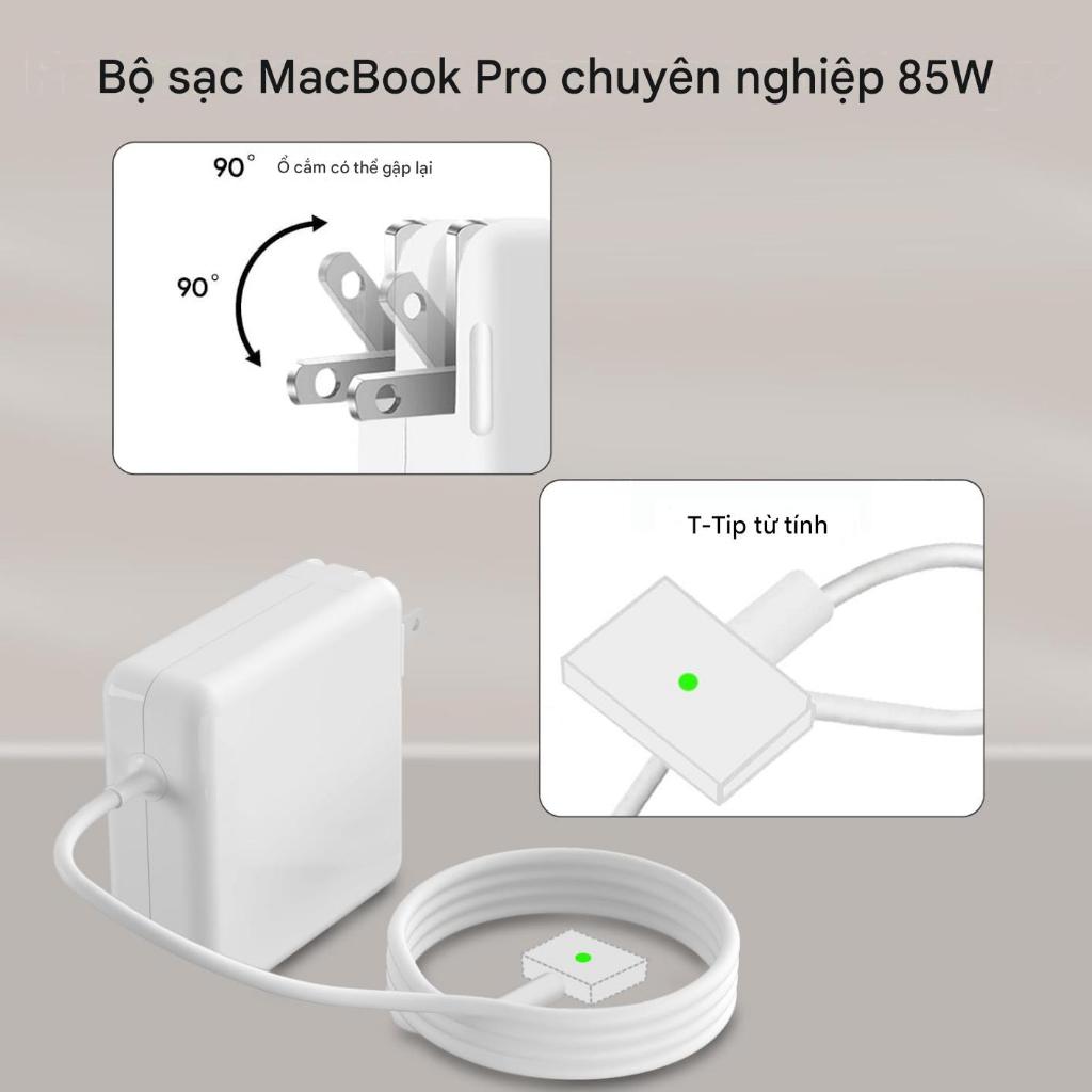 Sạc Phù hợp 45W 60W 85W 30W 61W 96W cho macbook Chân L Chân T Pro Air An Toàn Ổn Định Type C Charger dài Cáp Sạc Nhanh