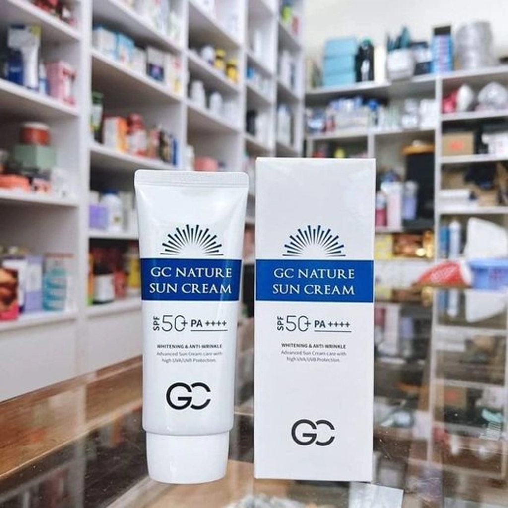 Kem Chống Nắng Nâng Tone Dưỡng Trắng GC Nature Sun Cream SPF 50+ PA++++ (giá sỉ)