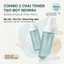 Combo 2 Chai Toner Tạo Bọt SEONSU Bubbly Ampoule Toner 150ml BHA B5 HA 4D