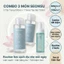 Combo SEONSU Tiết Kiệm 3 Món: 2 Nước Tẩy Trang Micellar 500ml + 1 Toner Tạo Bọt 150ml
