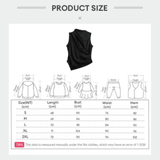 Nova-Áo vest satin cổ cao thanh lịch, vạt bất đối xứng, không tay, thời trang ôm sát dành cho nữ.