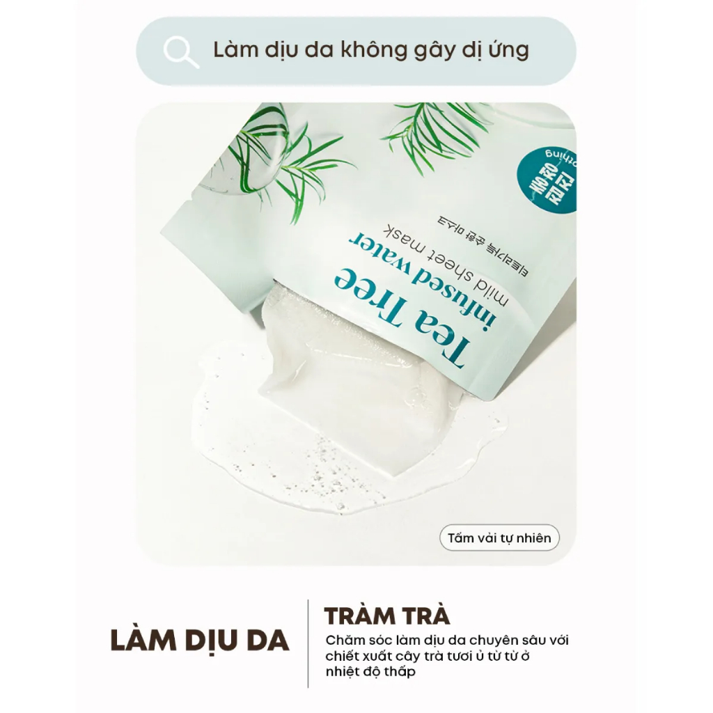 [Săn Sale] [Set 5 miếng/10 miếng/20 miếng] Mặt Nạ Giấy Goodal Infused Water Mild Sheet Mask 20g (nhiều loại)