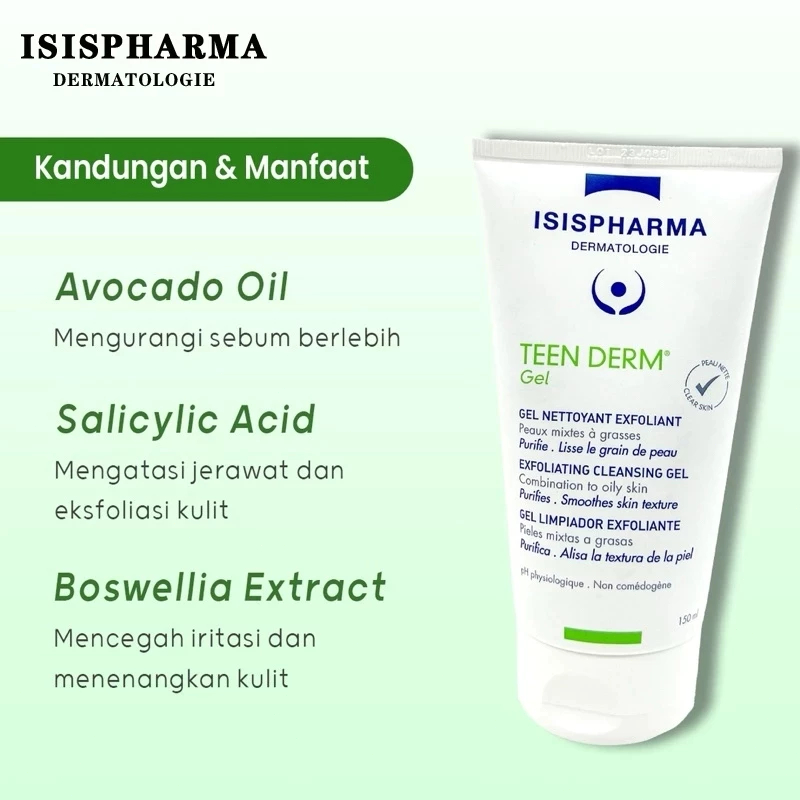 Isispharma Teen derm Gel 150ml