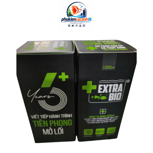 Chế phẩm sinh học extra bio - vi sinh hồ cá - vi sinh làm trong nước