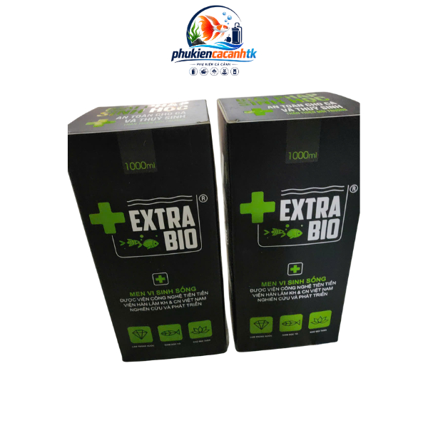 Chế phẩm sinh học extra bio - vi sinh hồ cá - vi sinh làm trong nước