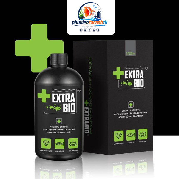 Chế phẩm sinh học extra bio - vi sinh hồ cá - vi sinh làm trong nước