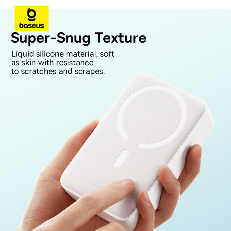 Sạc Dự Phòng Baseus EnerFill FM41 20000mAh 20W Từ Tính Mini - Sạc Nhanh Cho "Quả Táo", Hút Chắc, Combo Kèm Cáp Type C·