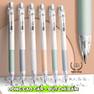 Bút chì bấm Youpin 0.5/0.7mm – Bút chì tự động học sinh tiểu học Màu pastel thời trang Viết mượt, chống gãy ruột
