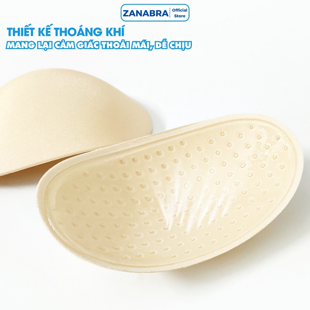 Set 2 Miếng dán độn vai định hình cho nam nữ, miếng dán độn vai silicon không lộ ZANABRA D0126