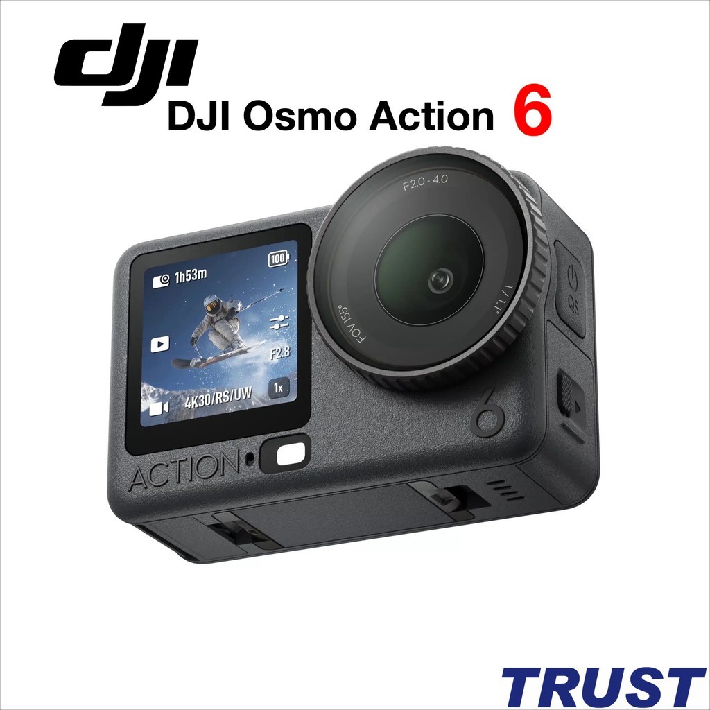 DJI Osmo Action 6 - Camera Hàng Động Nhỏ Gọn - Cải Tiến Mạnh Mẽ - Đột Phá Hình Ảnh - Chính Hãng