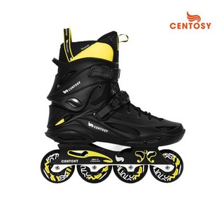 Giày patin người lớn Centosy Freestyle Pro bánh cao su đặc, form nhựa, càng giày hợp kim chịu tải trọng 80kg