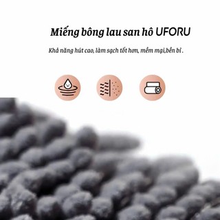 Bông Lau San Hô Cho Cây Lau Nhà UF818, Bông Lau Sợi Chenille Dày Dặn Cao Cấp Siêu Thấm Hút Và Bền Bỉ - UFM818