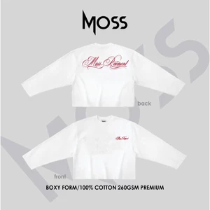 ÁO THUN LONG SLEEVE IN " GRADIENT MOSS " CỔ TRÒN TAY DÀI 260GSM - CHẤT COTTON 100% 260GSM PREMIUM MOSS.STUDIO