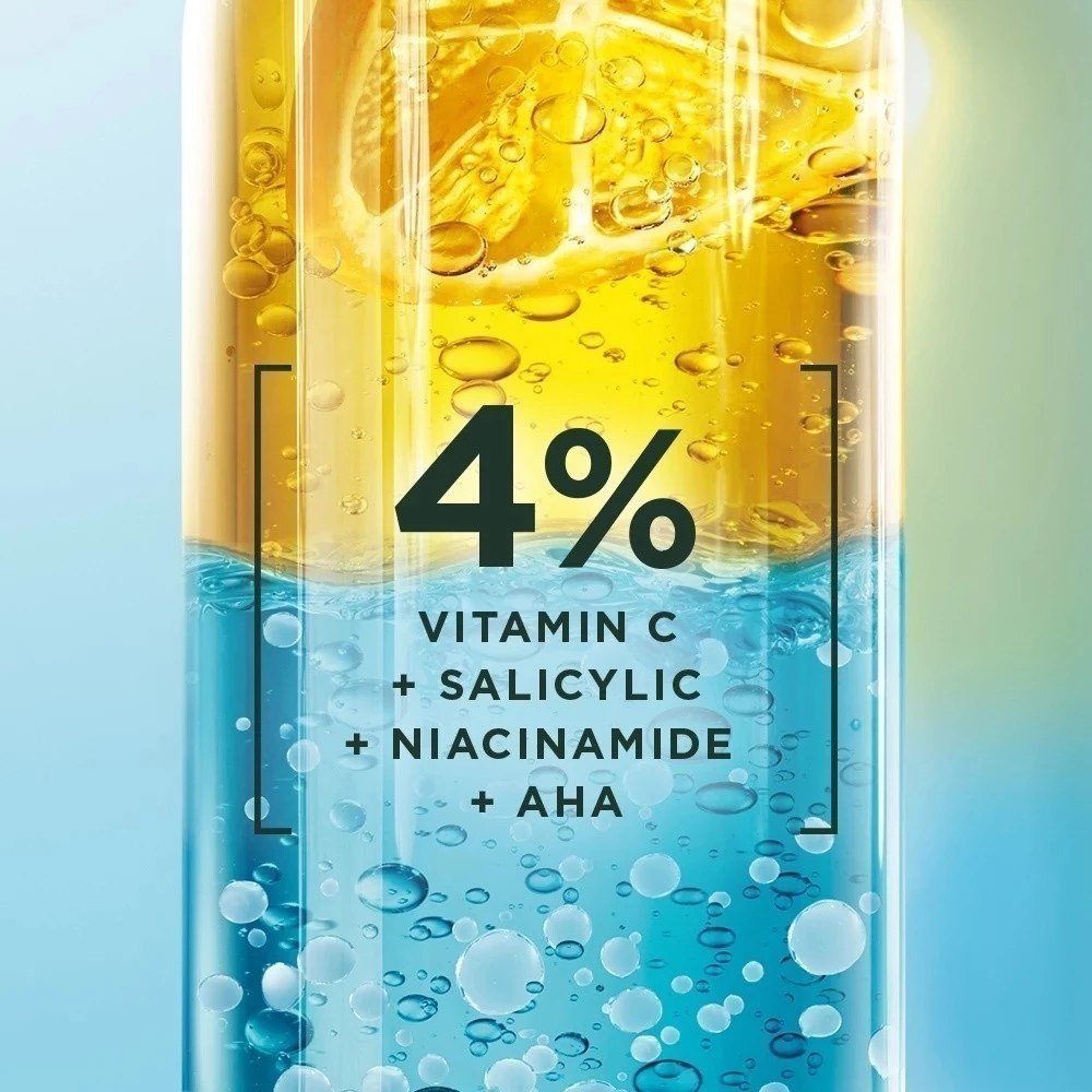 Garnier Vitamin C-30ML/Sakura Glow Hyaluron Booster Serum 30ml / Bright Complete Anti Acne Booster Serum 30ml