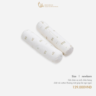 M&B (17x40cm) Gối ôm sơ sinh chần bông giúp bé ngủ ngon, chất gòn mềm mại khi tiếp xúc da bé