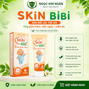 SkinBiBi - Kem bôi da trẻ em - Giúp giảm hăm, mẫn ngứa, mềm da