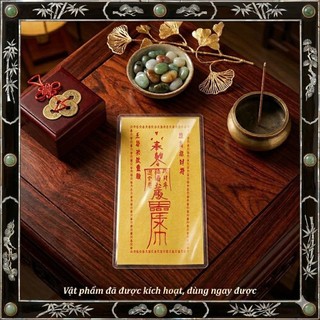 Thẻ Phong Thủy: Phù Vàng Kinh Doanh Đắt Khách Hàng | Giàu Có - Tài Lộc | May Mắn, Chiêu Tài, Buôn May Bán Đắt -hỗ trợ sỉ