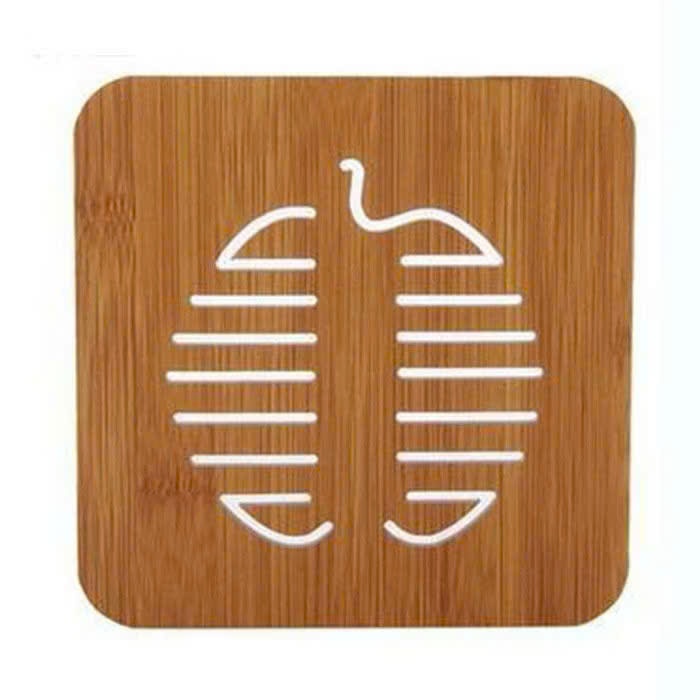 Miếng Lót Nồi Bát Đĩa Bằng Gỗ Sang Trọng