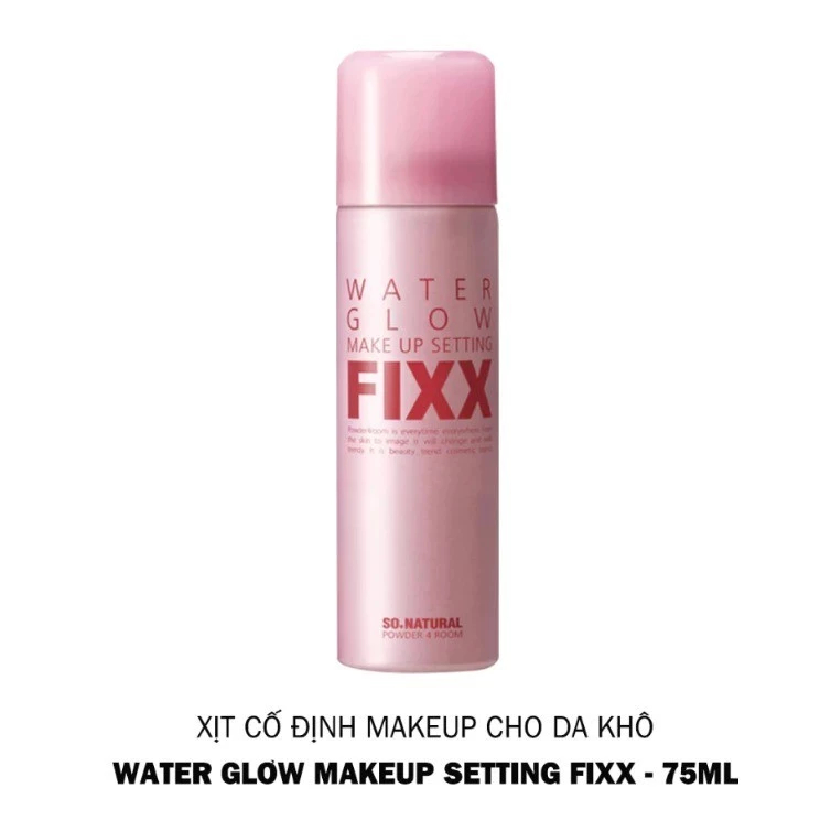 Xịt Khóa Makeup Fixx So Natural All Day Tight Make Up Setting Cố Định Lớp Trang Điểm - Ever Queen